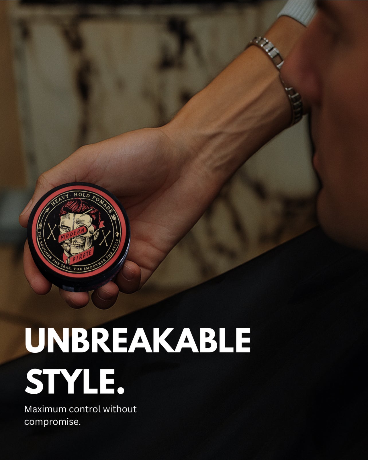 MODERN PIRATE Heavy Hold Pomade โพเมดสกัดจากธรรมชาติ จากออสเตรเลีย