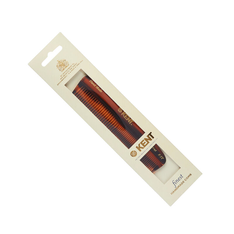 KENT R7T: Handmade 130mm Pocket Comb Thick/Fine Hair