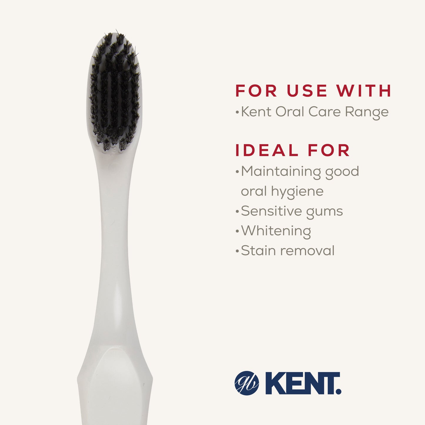 KENT SMILE Super Soft Silver Infused Toothbrush