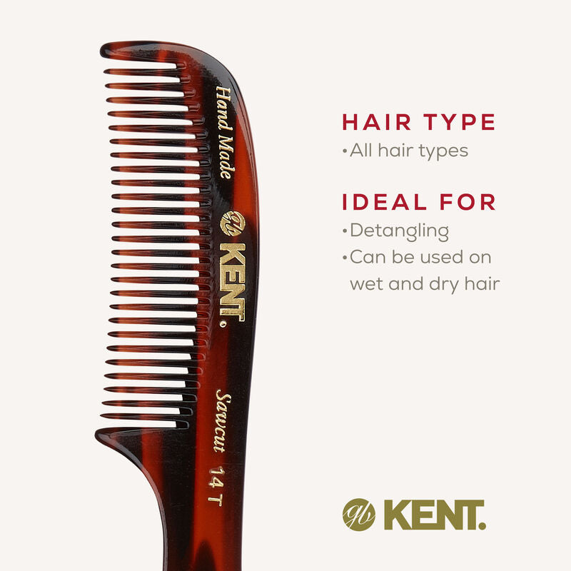 KENT 14T: Handmade 170mm Rake Comb