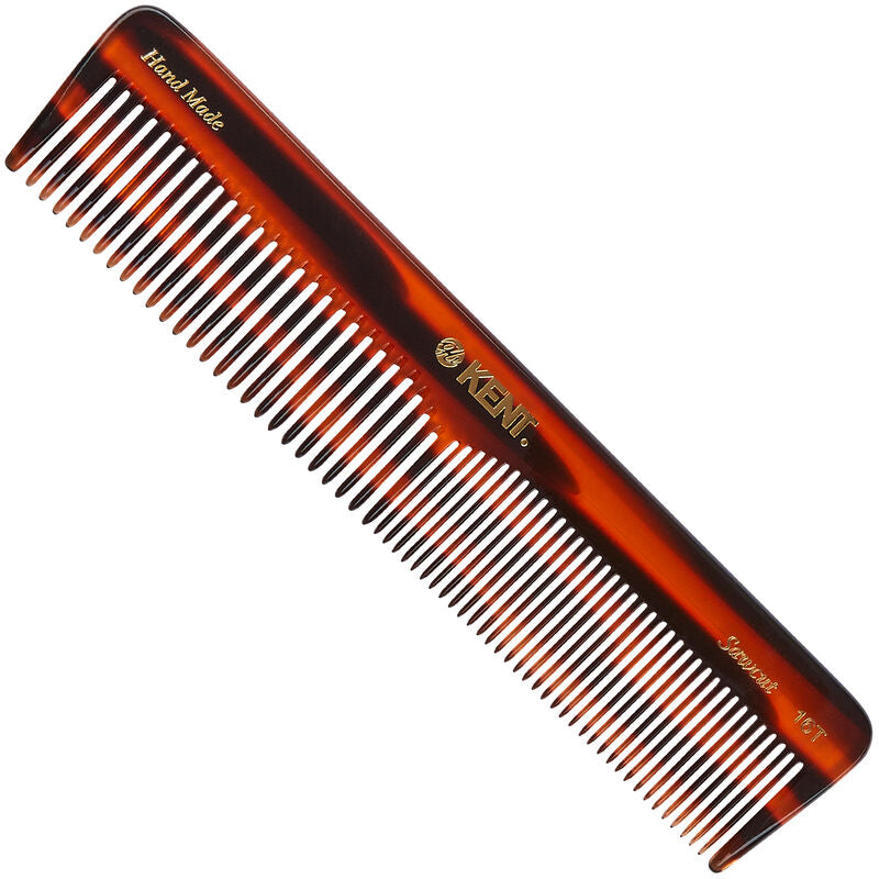 KENT 16T: Handmade 185mm Dressing Table Comb – Thick/Fine Hair