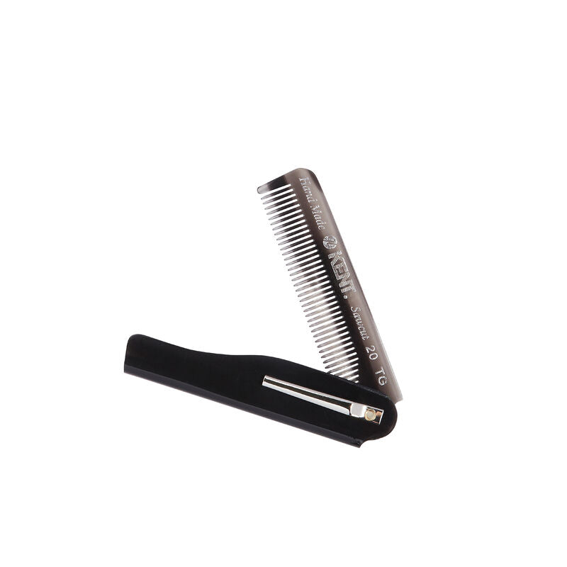 KENT 20T Handmade Folding Pocket Comb หวีพับ Handmade จากอังกฤษ