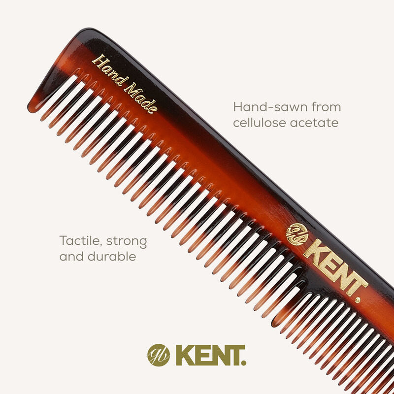 KENT 2T Handmade Pocket Comb 154mm