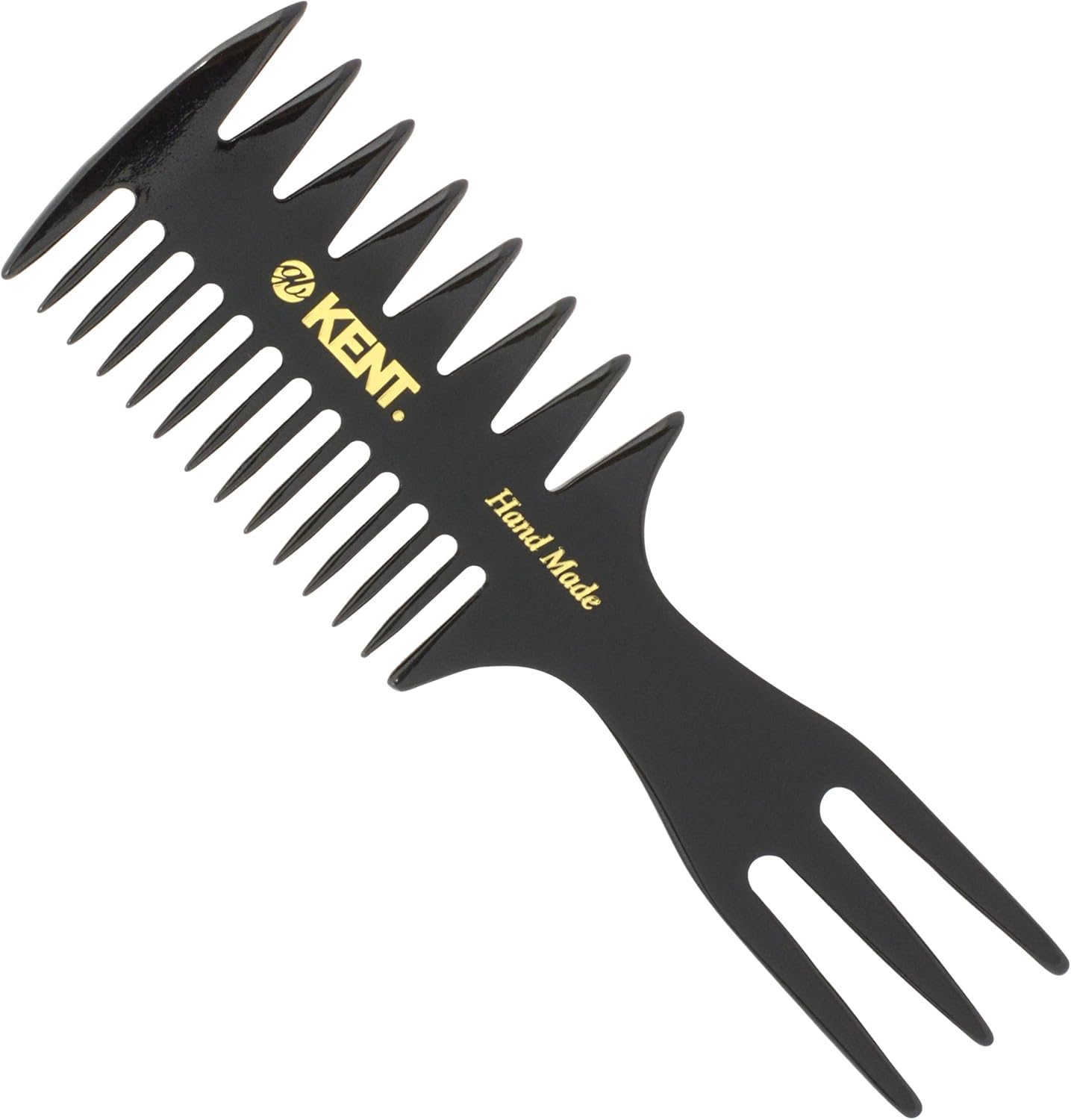 KENT 57T: Handmade Fishtail Comb 150mm – 3-in-1 Styling Comb