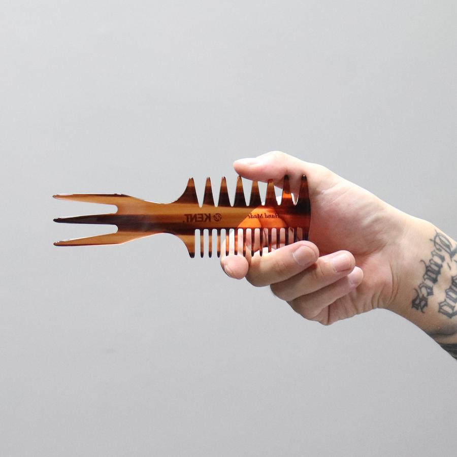 KENT 57T: Handmade Fishtail Comb 150mm – 3-in-1 Styling Comb