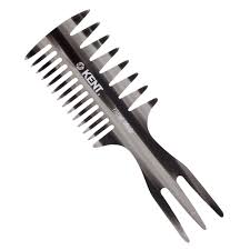 KENT 57T: Handmade Fishtail Comb 150mm – 3-in-1 Styling Comb