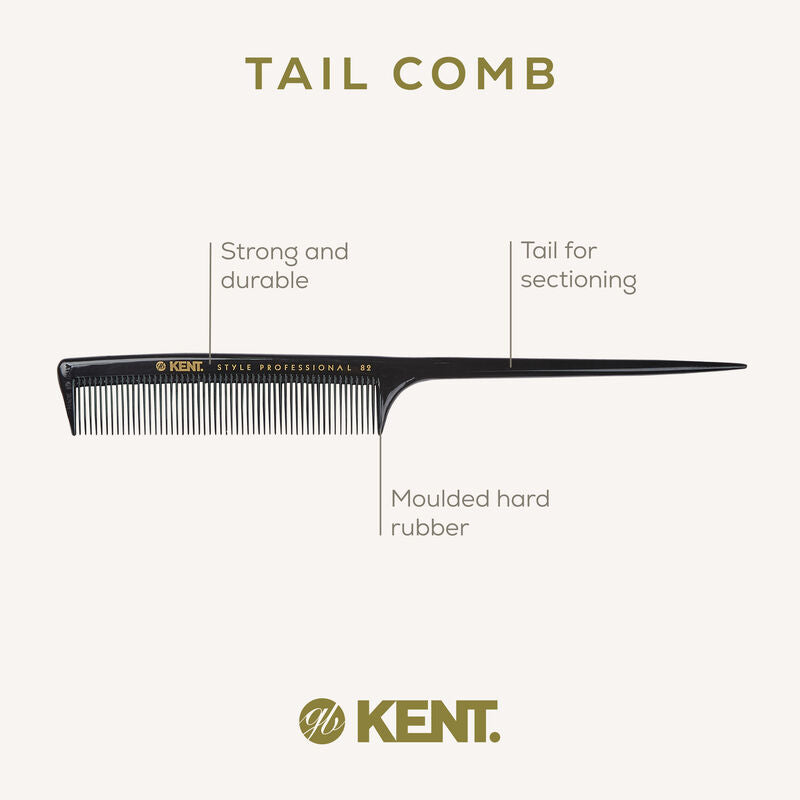 KENT SPC82 Tail Comb 210mm Fine Hair หวีหาง หวีแสก 21 cm จากอิตาลี