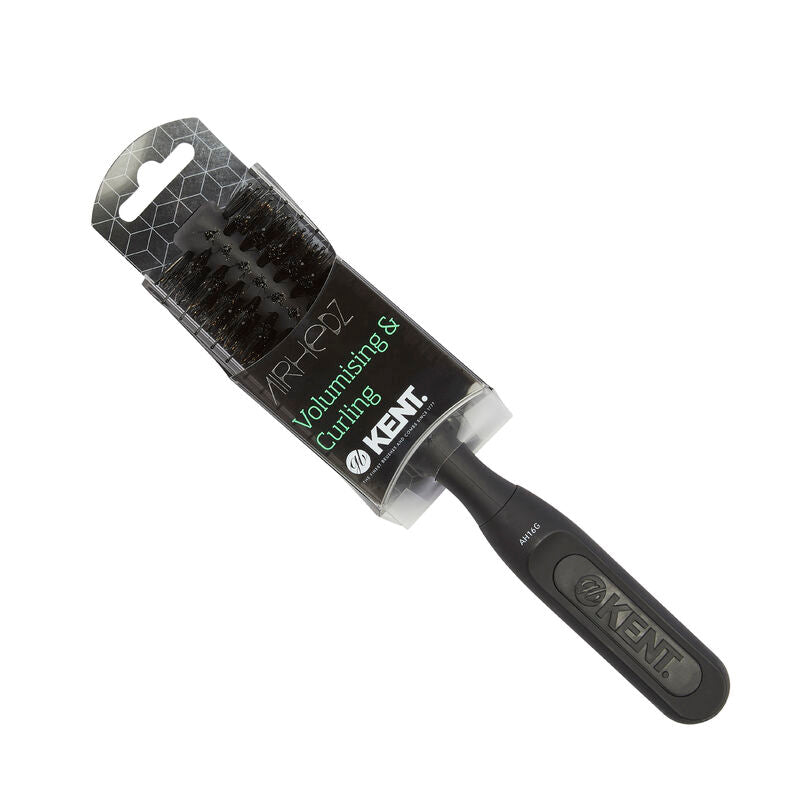 KENT AH16G AirHedz Round Brush 48mm – Boar & Nylon Mix | Made in England