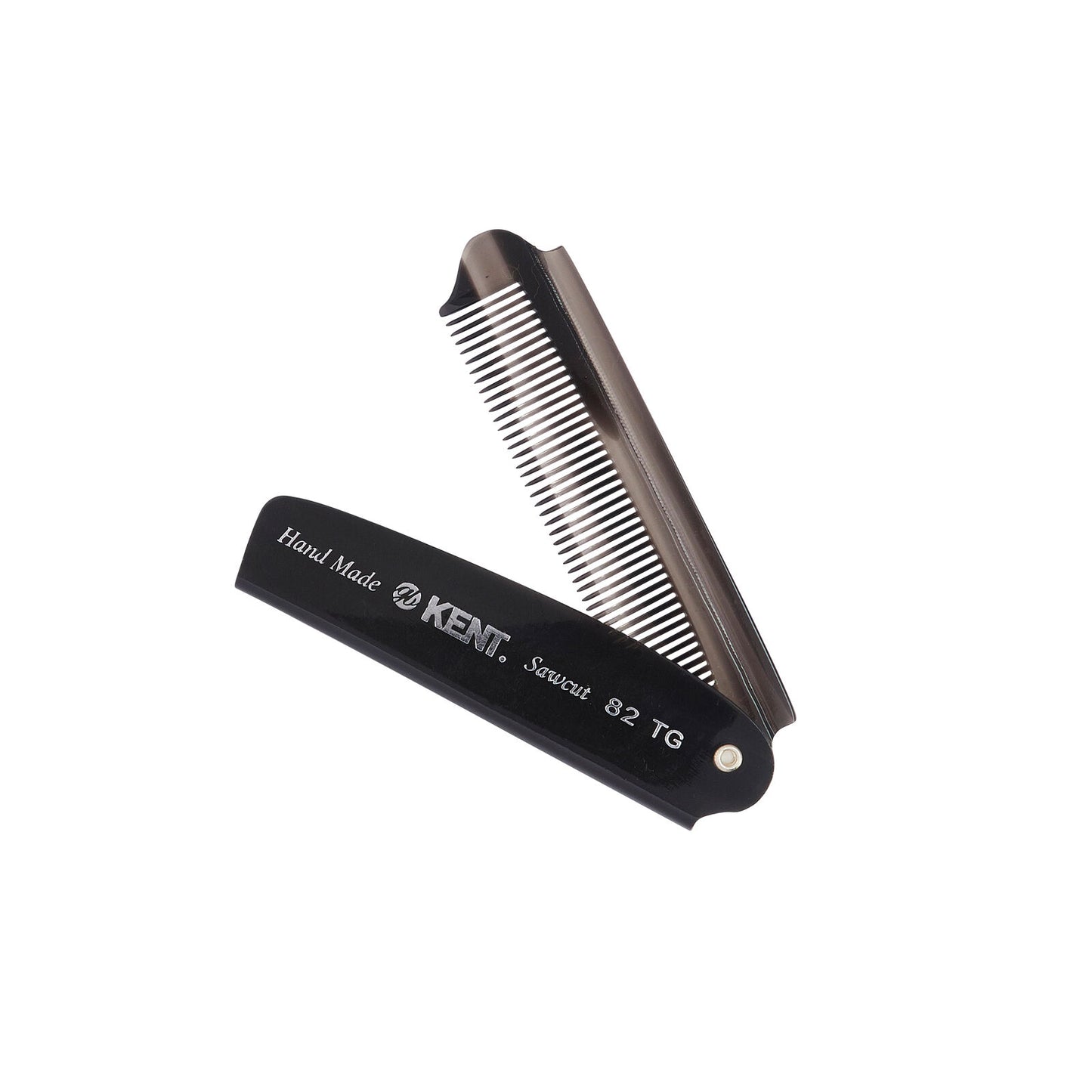 KENT 82T: Handmade 190mm Folding Comb Fine Hair