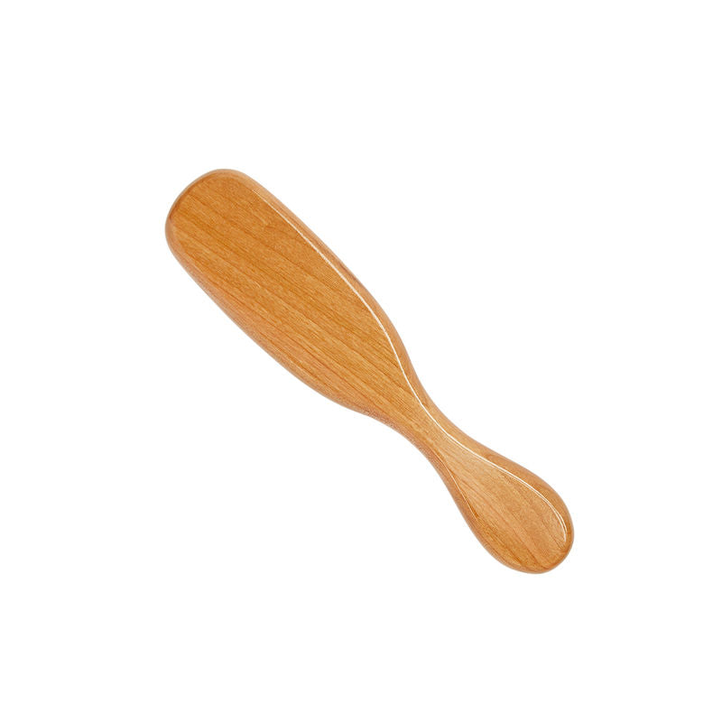 KENT BA10: Finest Soft Pure White Bristle Cherrywood Baby Brush