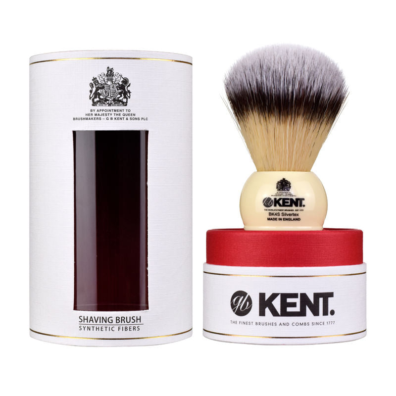 KENT Medium Synthetic Shaving Brush แปรงโกนหนวด