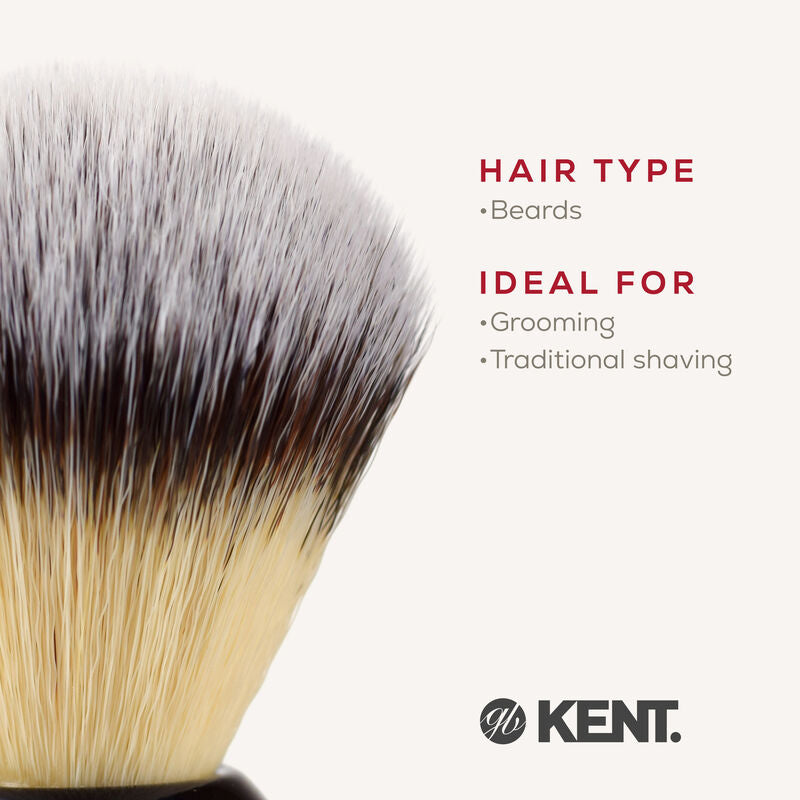 KENT Medium Synthetic Shaving Brush แปรงโกนหนวด