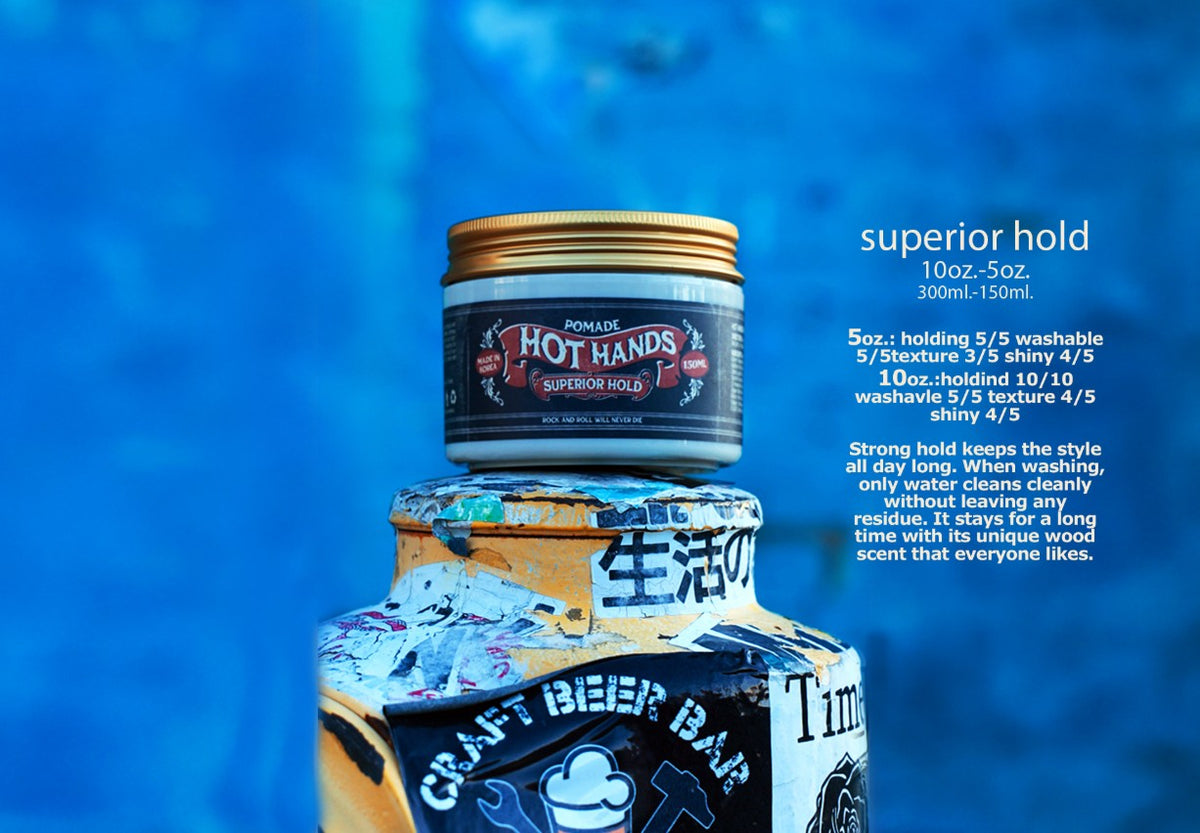 Hot Hands Superior Hold Pomade (Korea) 150ml