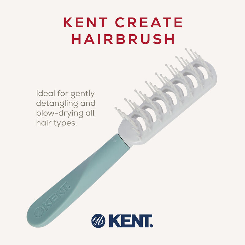 KENT KCR1 Create Vented Hairbrush แปรงหวีผมระบายอากาศ นำเข้าจากอังกฤษ