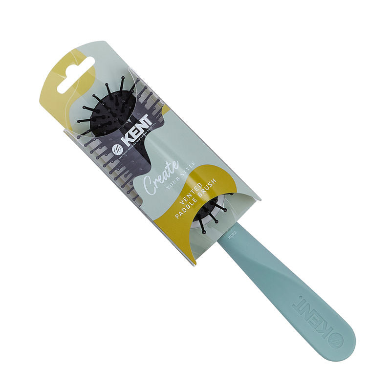 KENT KCR2 Create Cushion Vented Paddle Brush ระบายอากาศ ไดร์ผมแห้งไว ผมนุ่มลื่นทุกวัน จากอังกฤษ