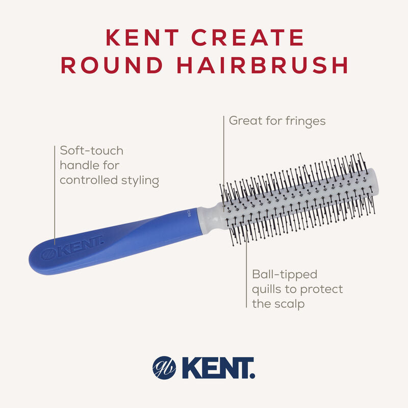 KENT KCR6 Create 40mm Ball-Tipped Nylon Quill Round Brush แปรงกลมไนลอน นำเข้าจากอังกฤษ