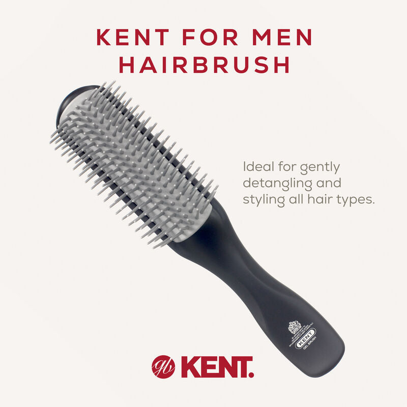 KENT KFM2: Kent For Men Half Round Hairbrush