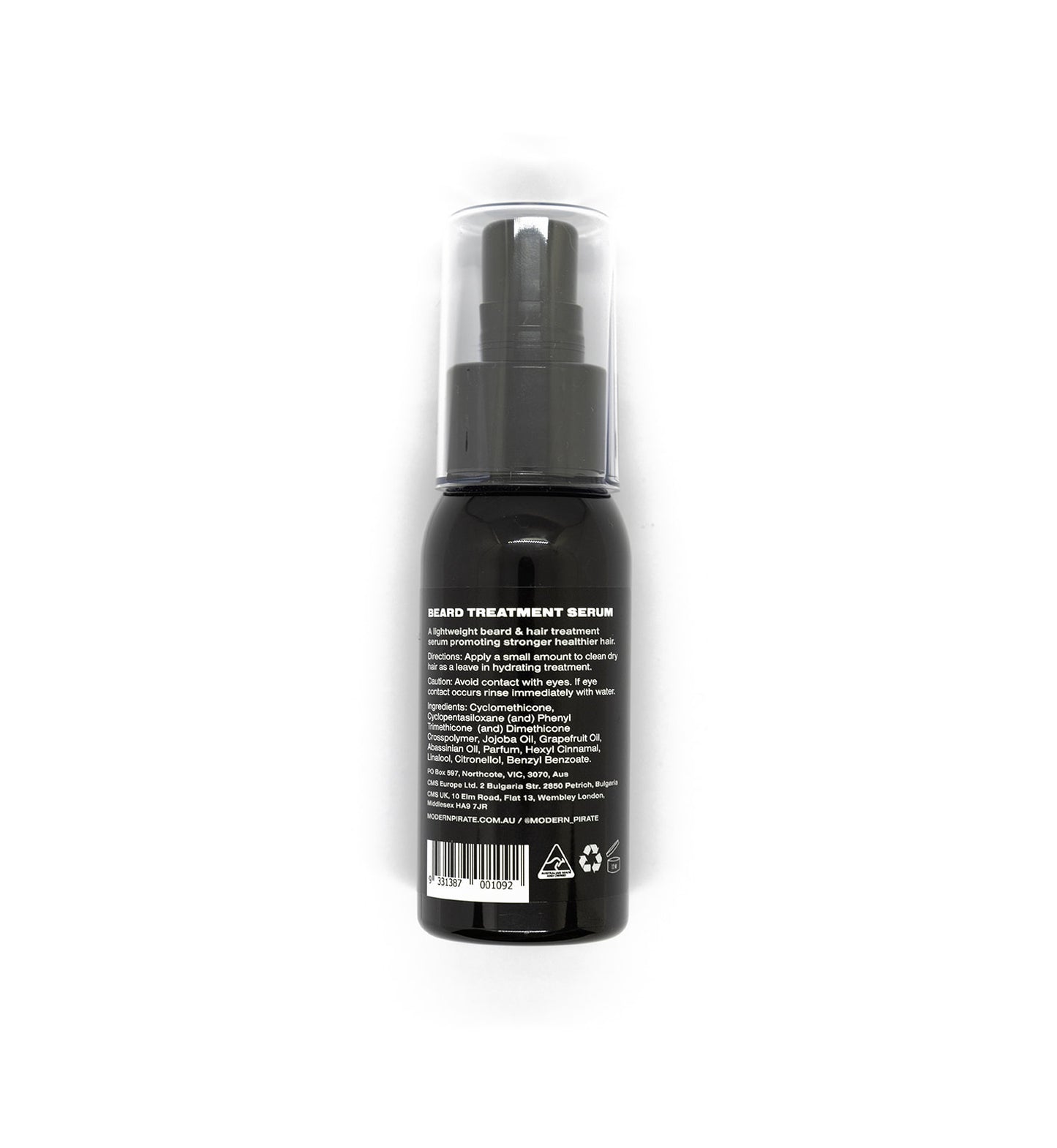 MODERN PIRATE Beard & Hair Serum 50ml (Australia)
