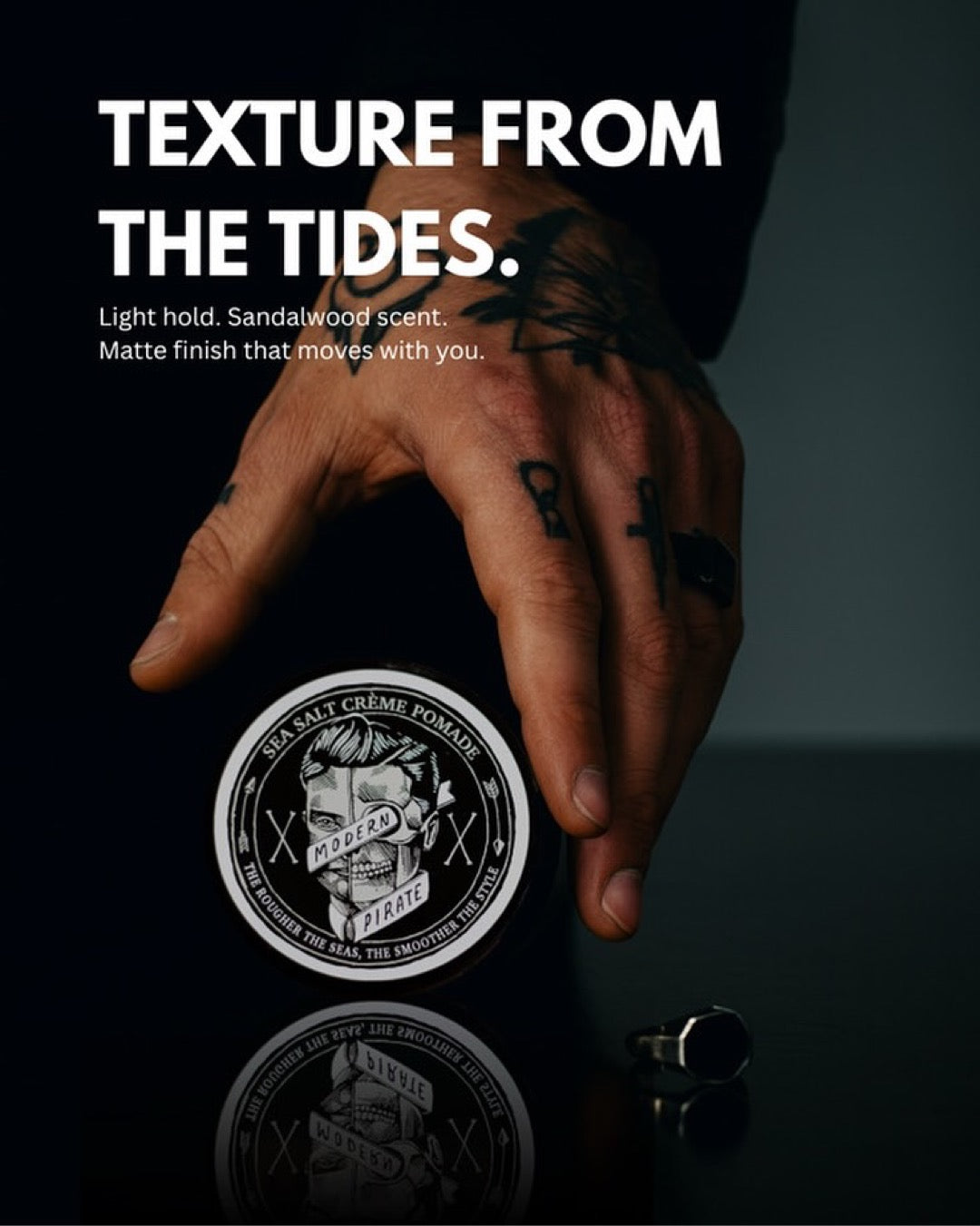MODERN PIRATE Sea Salt Hair Creme 95ml (Australia)