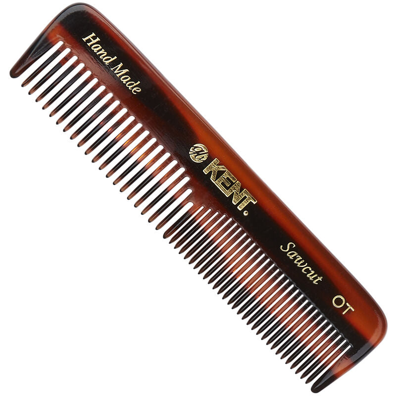 KENT OT: Handmade 112mm Pocket Comb Thick/Fine Hair
