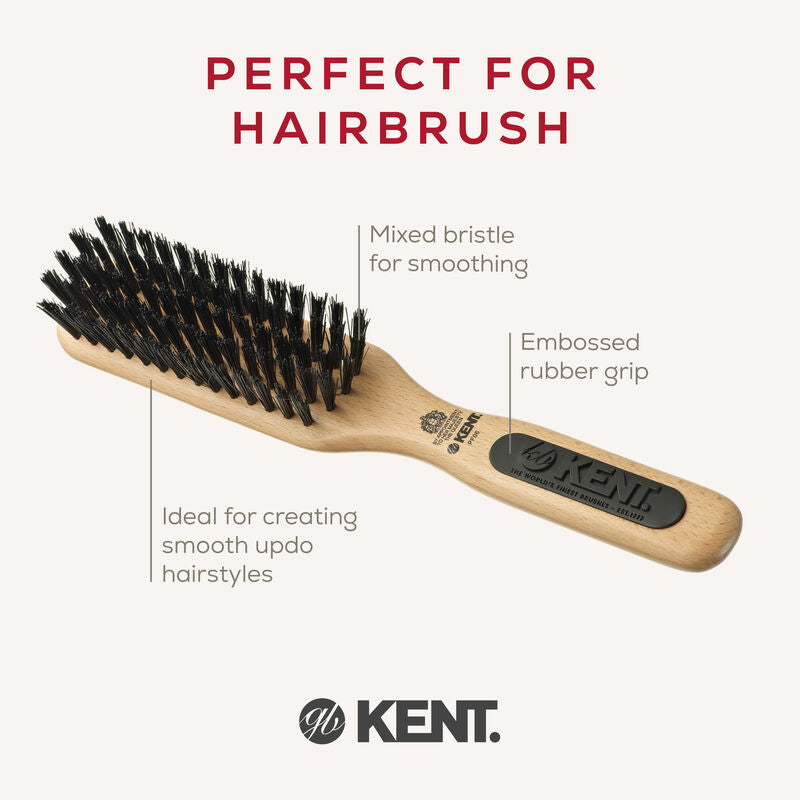 KENT PF06 Perfect For Smoothing Narrow Bristle Nylon Mix Brush (ขนหมูป่าผสมไนลอน)