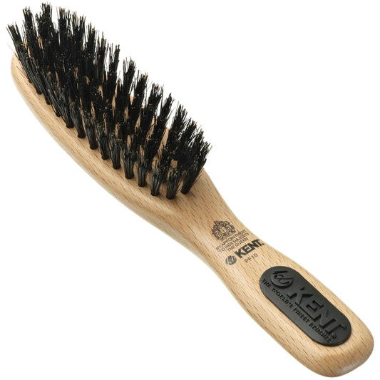 KENT PF10 Small Handbag Size Bristle Nylon Mix Travel Brush