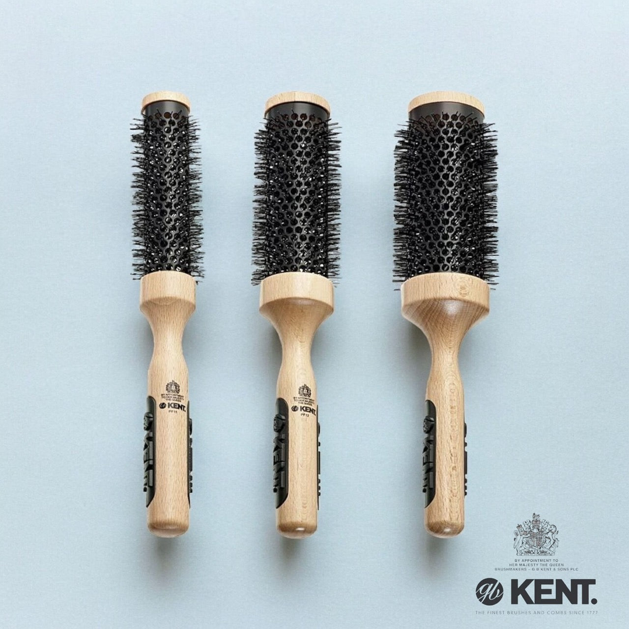 KENT Perfect For Curling Ceramic Round Brush