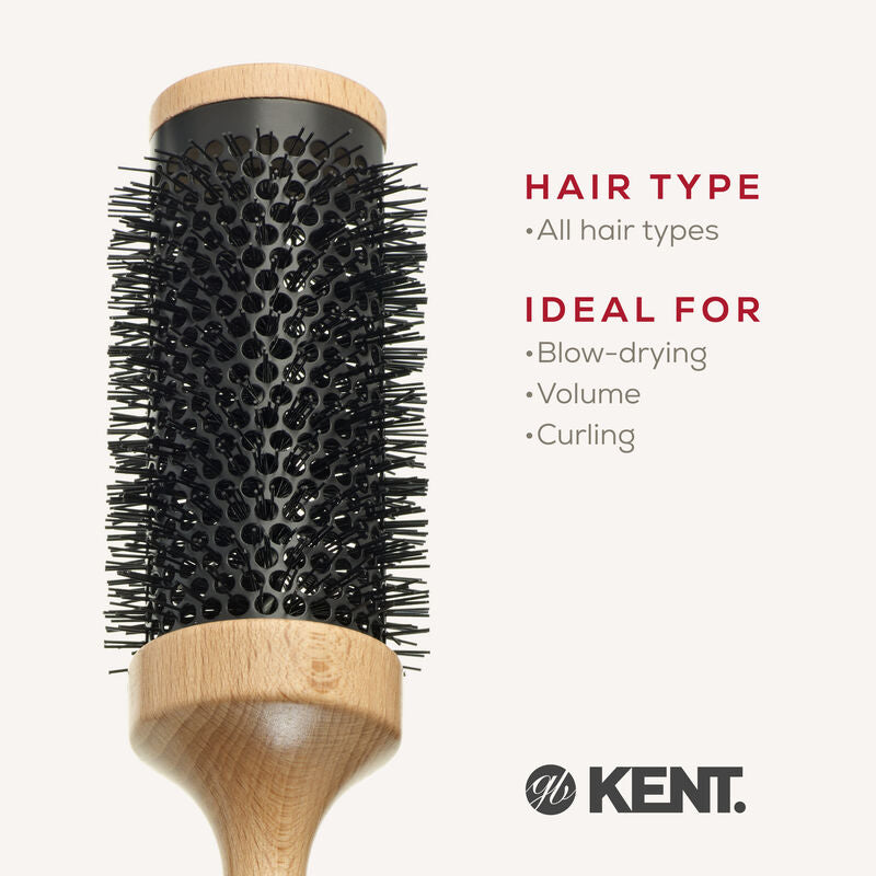 KENT Perfect For Curling Ceramic Round Brush