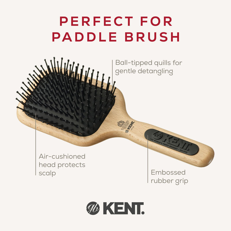 KENT PF18: Perfect For Straightening Fine Quill Paddle Brush