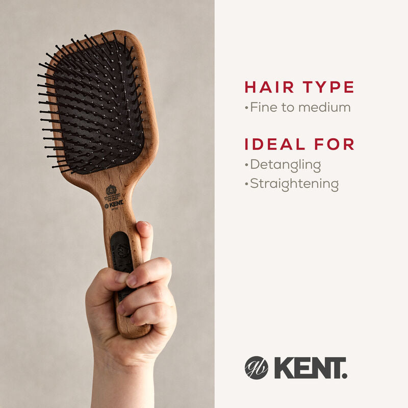 KENT PF18: Perfect For Straightening Fine Quill Paddle Brush