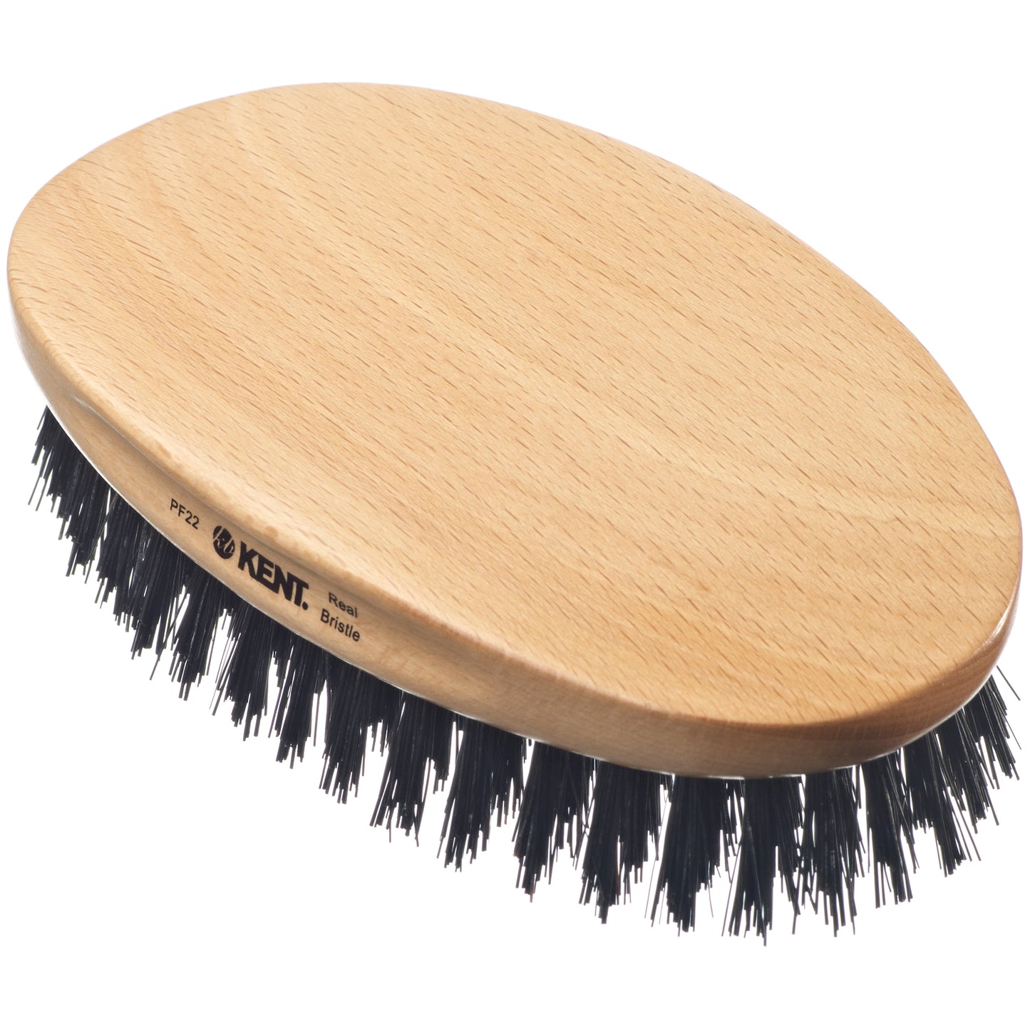 KENT PF22 Military Style Bristle & Nylon Mix Grooming Brush