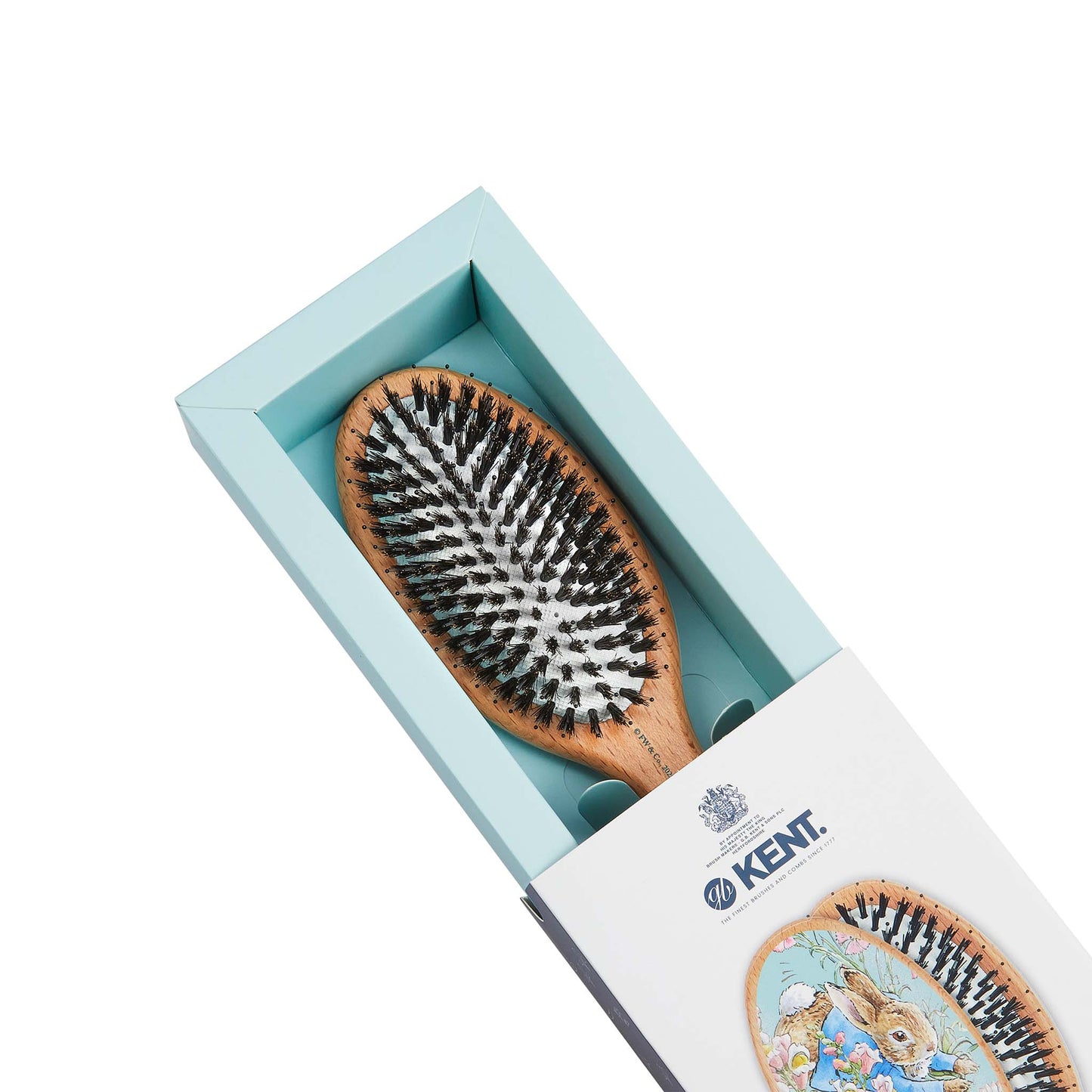 KENT x Peter Rabbit™ Large Bristle Nylon Mix Hairbrush (PR01)