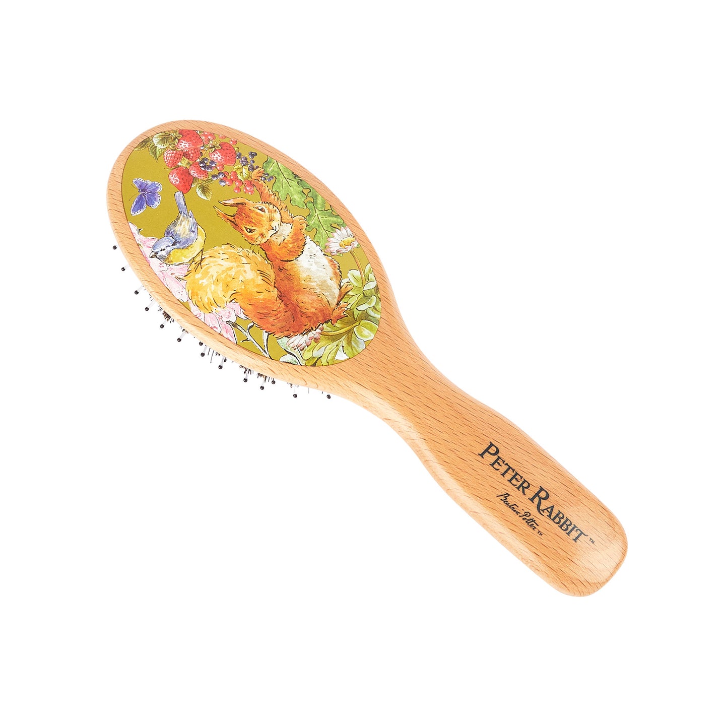 KENT x Squirrel Nutkin™ Small Bristle Nylon Mix Hairbrush ขนหมูป่า ผสมไนลอน (Peter Rabbit)