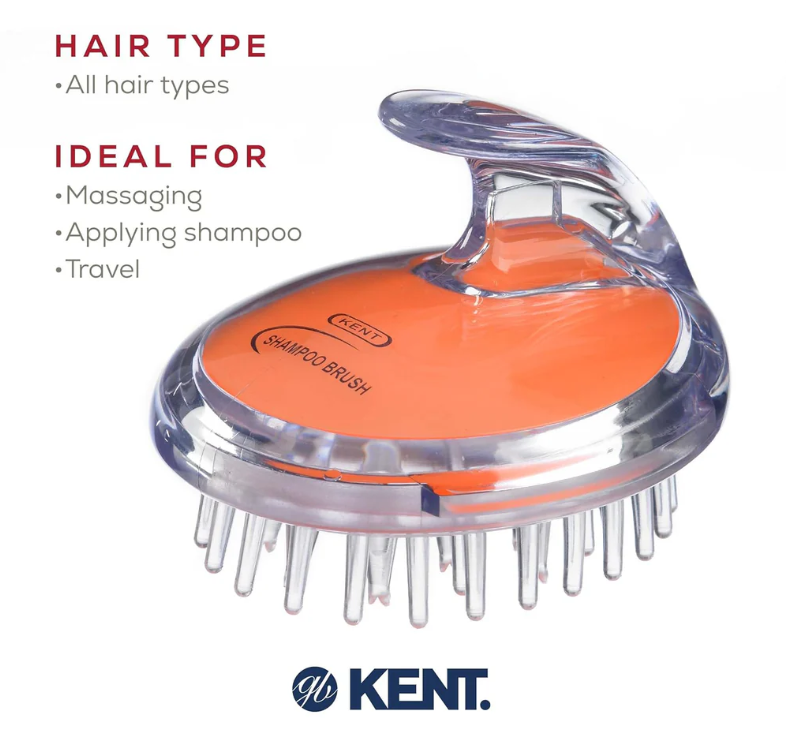 KENT Shampoo and Scalp Massage Brush แปรงสระผม พร้อมนวดผ่อนคลาย จากอังกฤษ