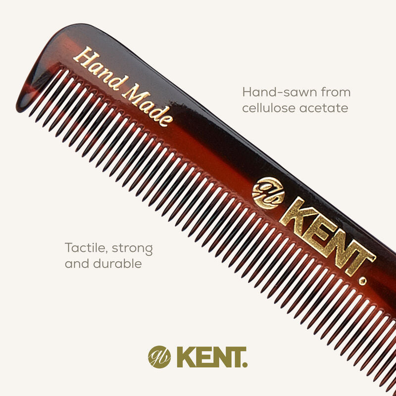 KENT SLIM JIM Handmade Men's Pocket Comb 119mm