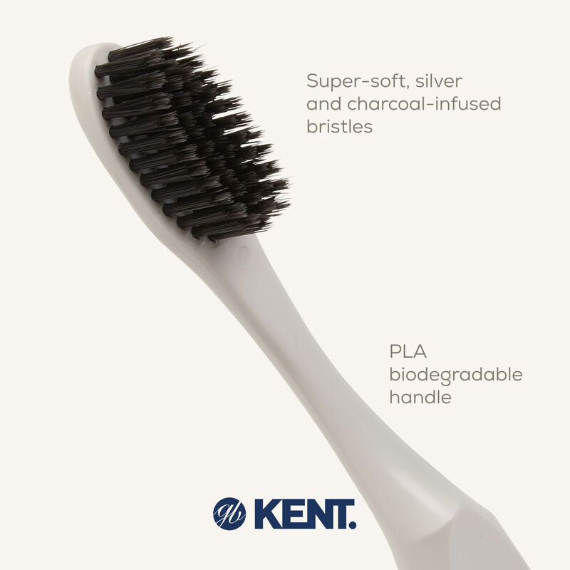 KENT SMILE Super Soft Silver Infused Toothbrush