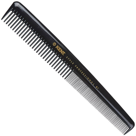 KENT SPC81 Cutting Comb 180mm หวีแต่งผมมืออาชีพ ซี่ห่าง+ถี่ (Made in Italy)