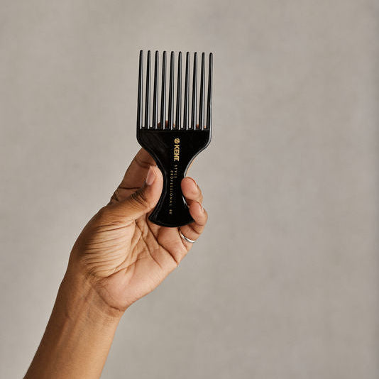KENT SPC86 หวี 10 Pronged Afro Comb | Style Professional Comb สำหรับผมหยักศกและผมหนา