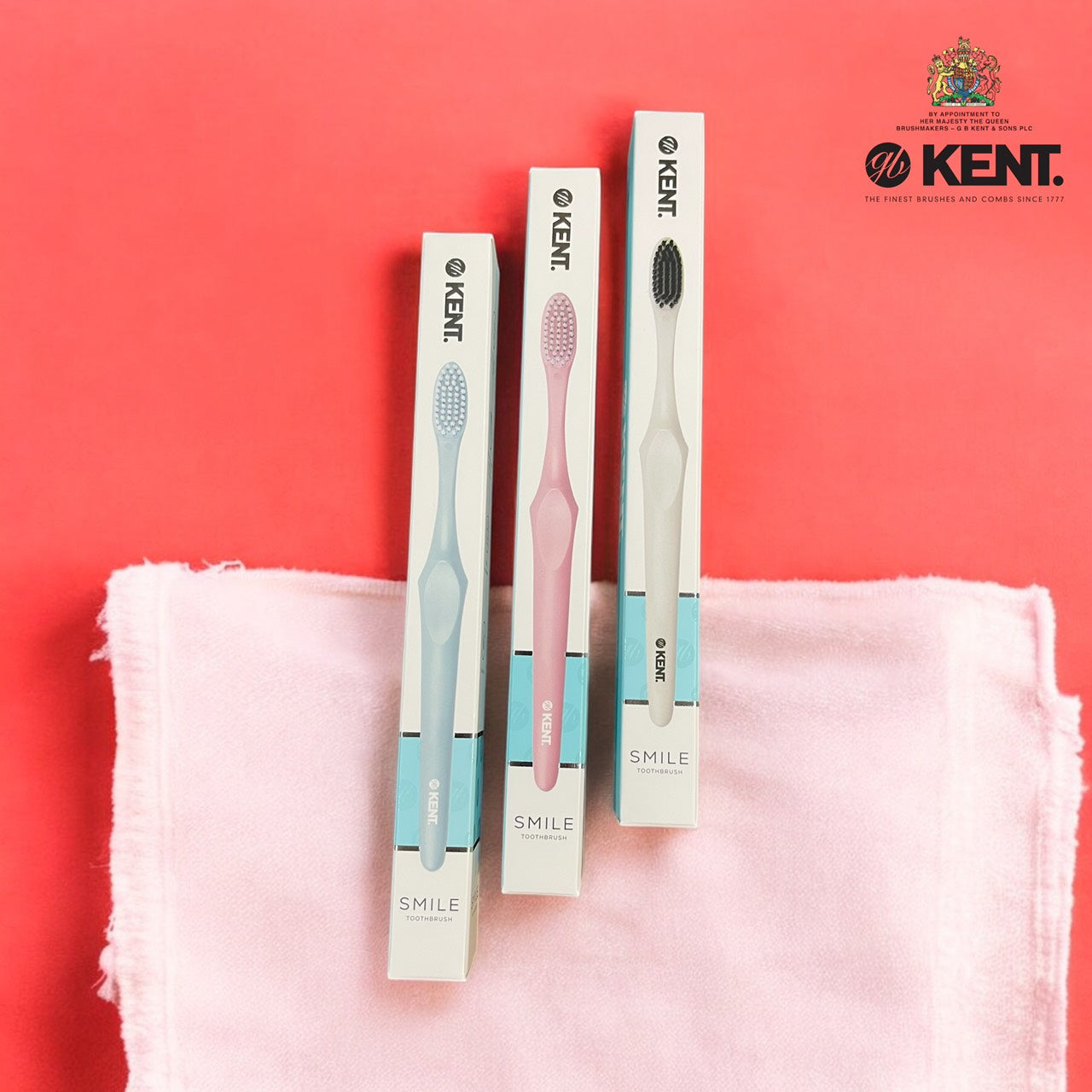 KENT SMILE Super Soft Silver Infused Toothbrush