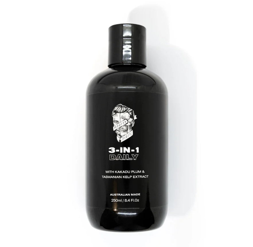 MODERN PIRATE 3 in 1 Daily Wash 250ml (Australia)