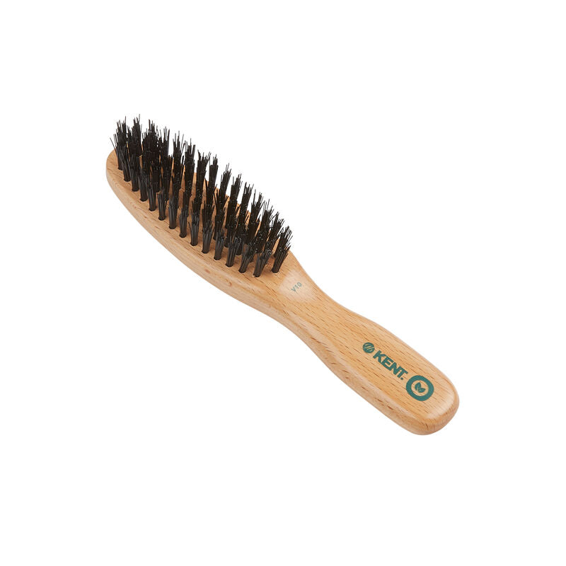 KENT V10: Vegan Bristle Travel Hairbrush 15 cm